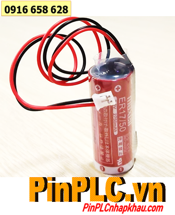 Pin Maxell ER17/50 Lithium 3.6v size A 2700mAh Made in Japan